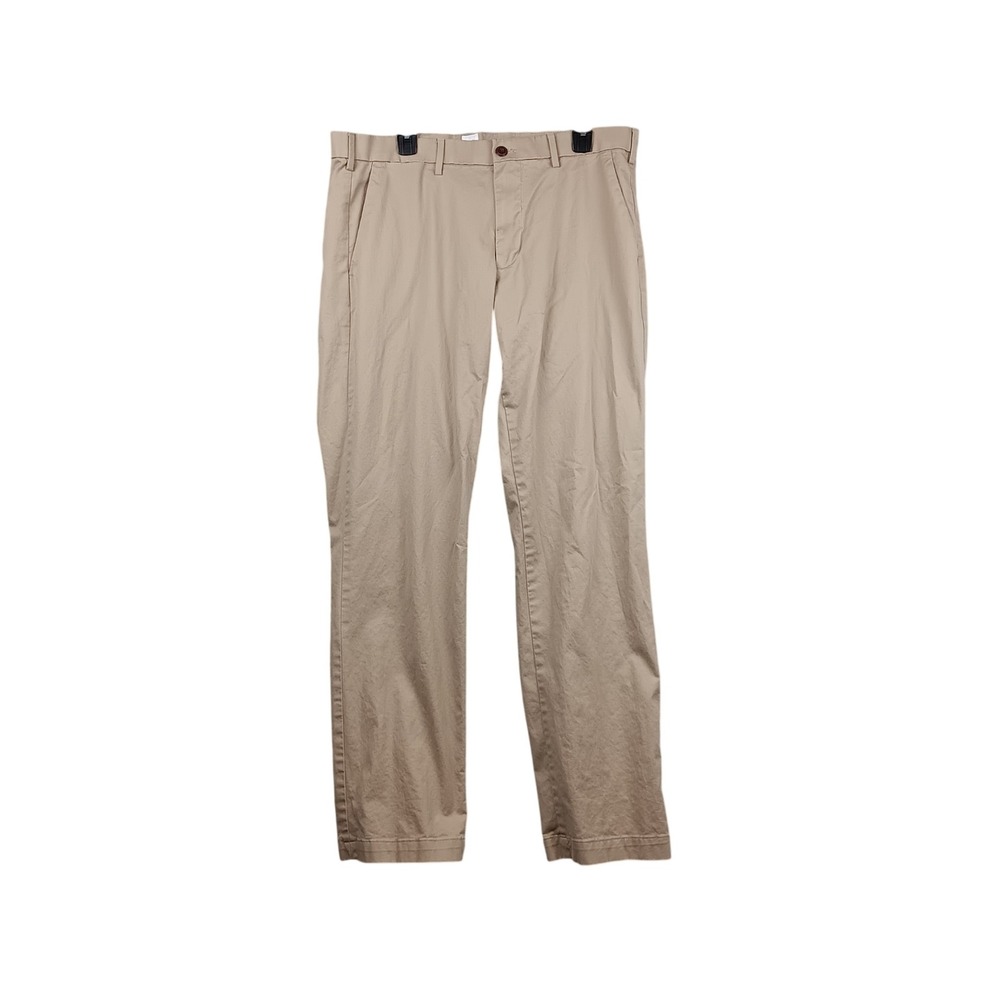 Gap Men Straight Fit Chino‎ Pants Khaki Size 36x34 Casual Office Workwear